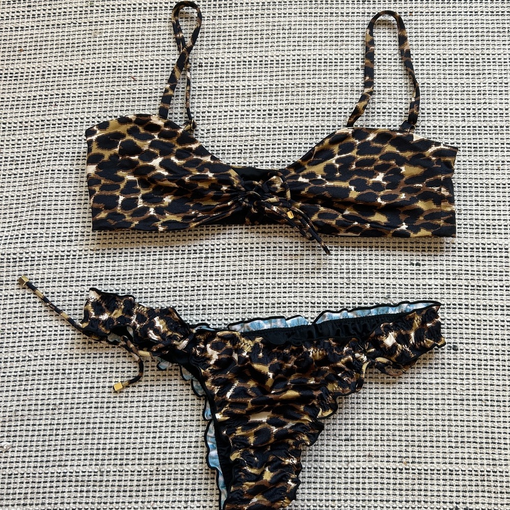 Sommer Swim Bikini Leopard size medium